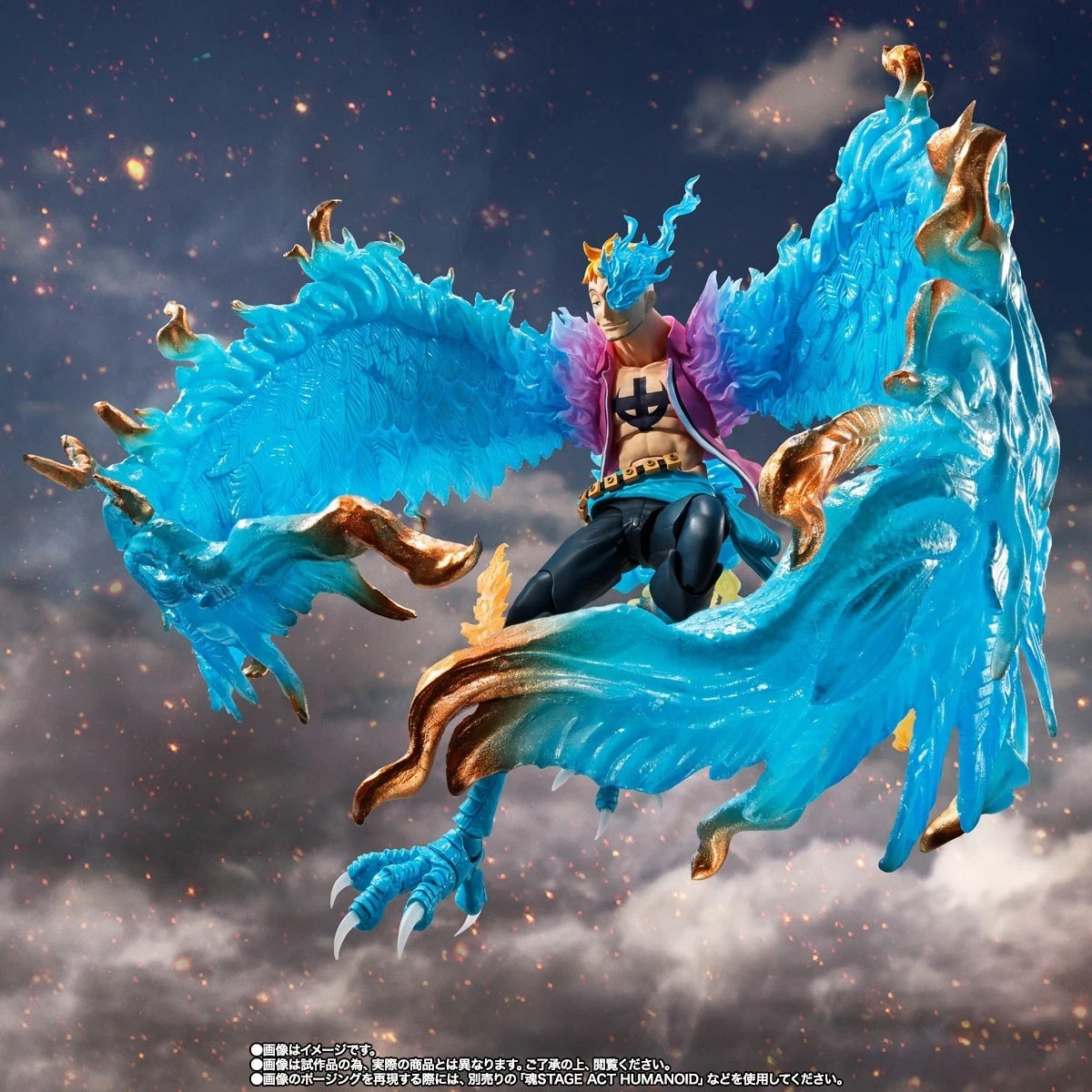 Bandai S.H.Figuarts MARCO MARINEFORD One Piece Action Figure Model New In-Stock