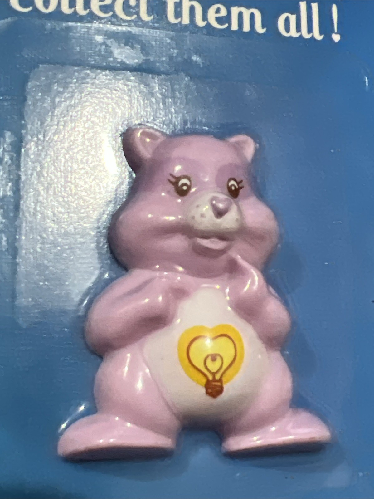 Bright Heart Raccoon Care Bear Cousins Fridge Magnet #55041 American Greet 1985