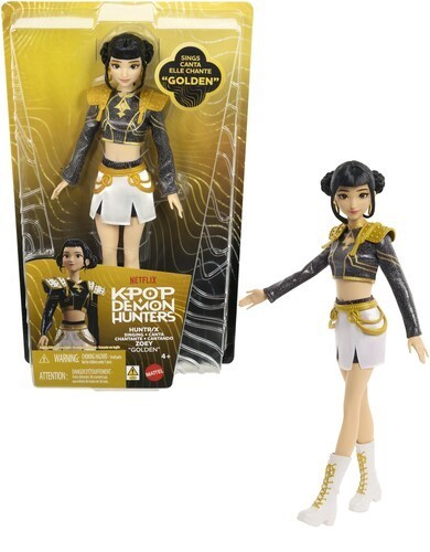 KPop Demon Hunters HUNTR/X: Zoey “Golden» Singing Doll PRESALE (SHIPS 7/30/2026)