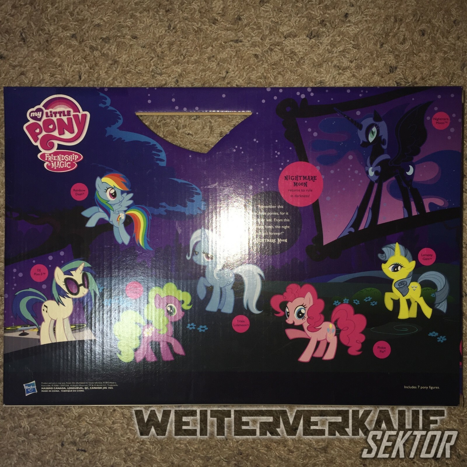 RARE! MLP FIM G4 My Little Pony Toys R Us Exclusive Favorite Collection 2012
