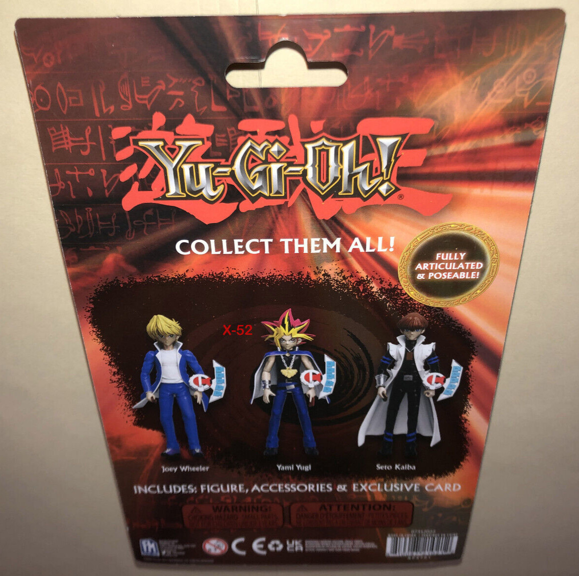 Yugioh Yami Yugi anime action figure with Exclusive Card toy Yu-Gi-Oh phat mojo