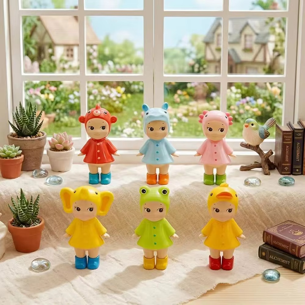 Sonny Angel I Love Rainy Day Series Blind Box Mini Figure Toys USA**