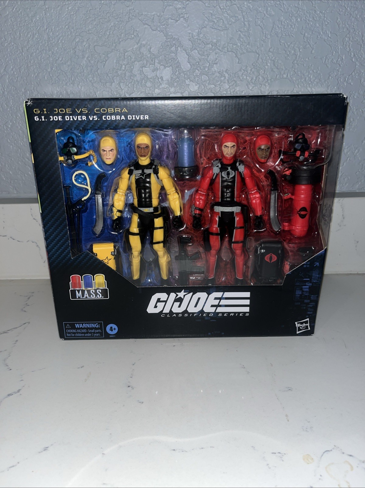 G.I. Joe Classified Series #169 G.I. Joe Diver Vs. Cobra Diver Action