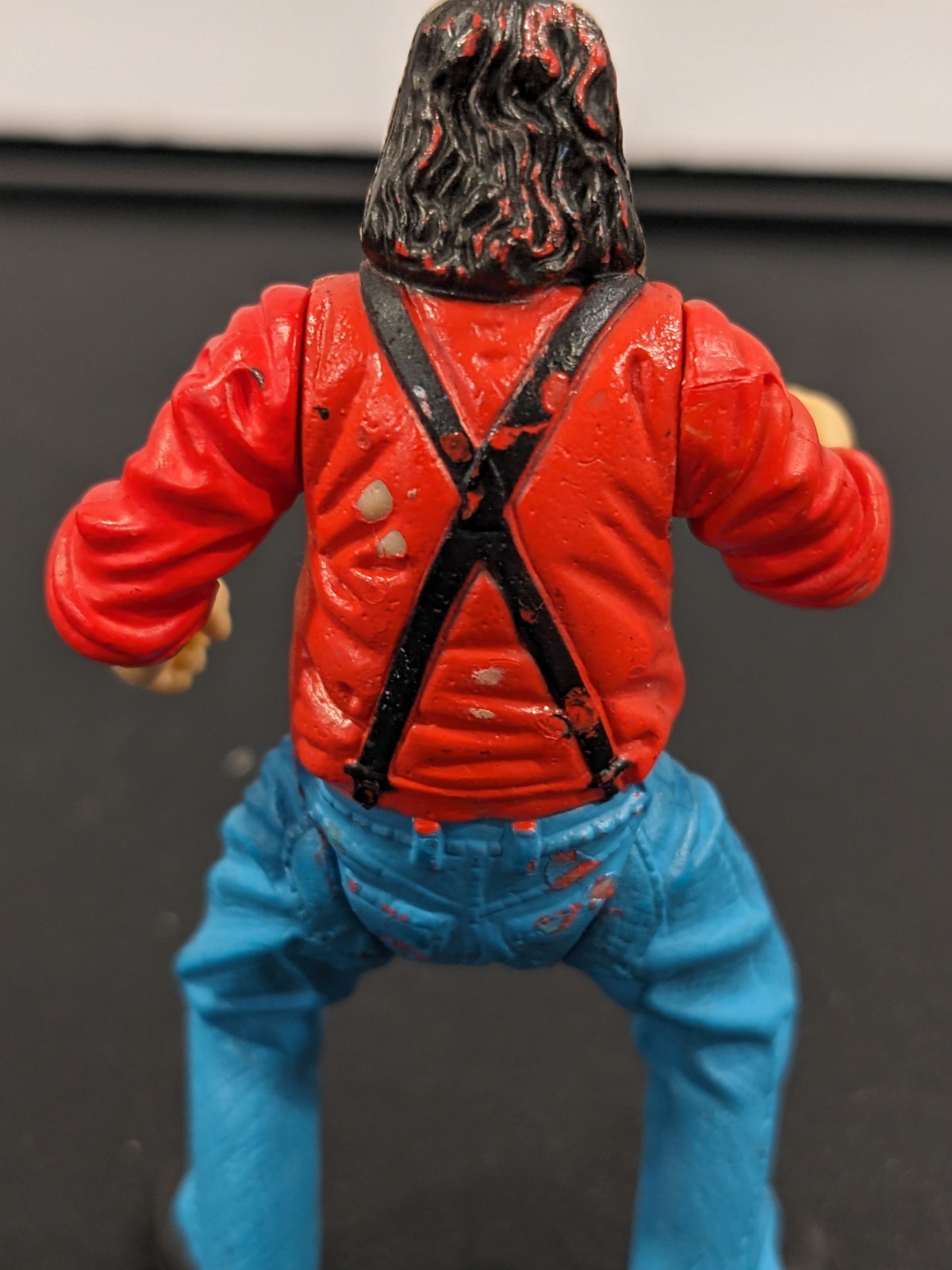 WWF JAKKS Micro Mini 3in Chainsaw Charlie Terry Funk Figure WWE 1998 ECW