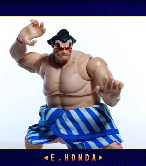 SP-JD-HON: 1/12 Custom Fabric Wrap for Jada SF2 E. Honda Action Figure