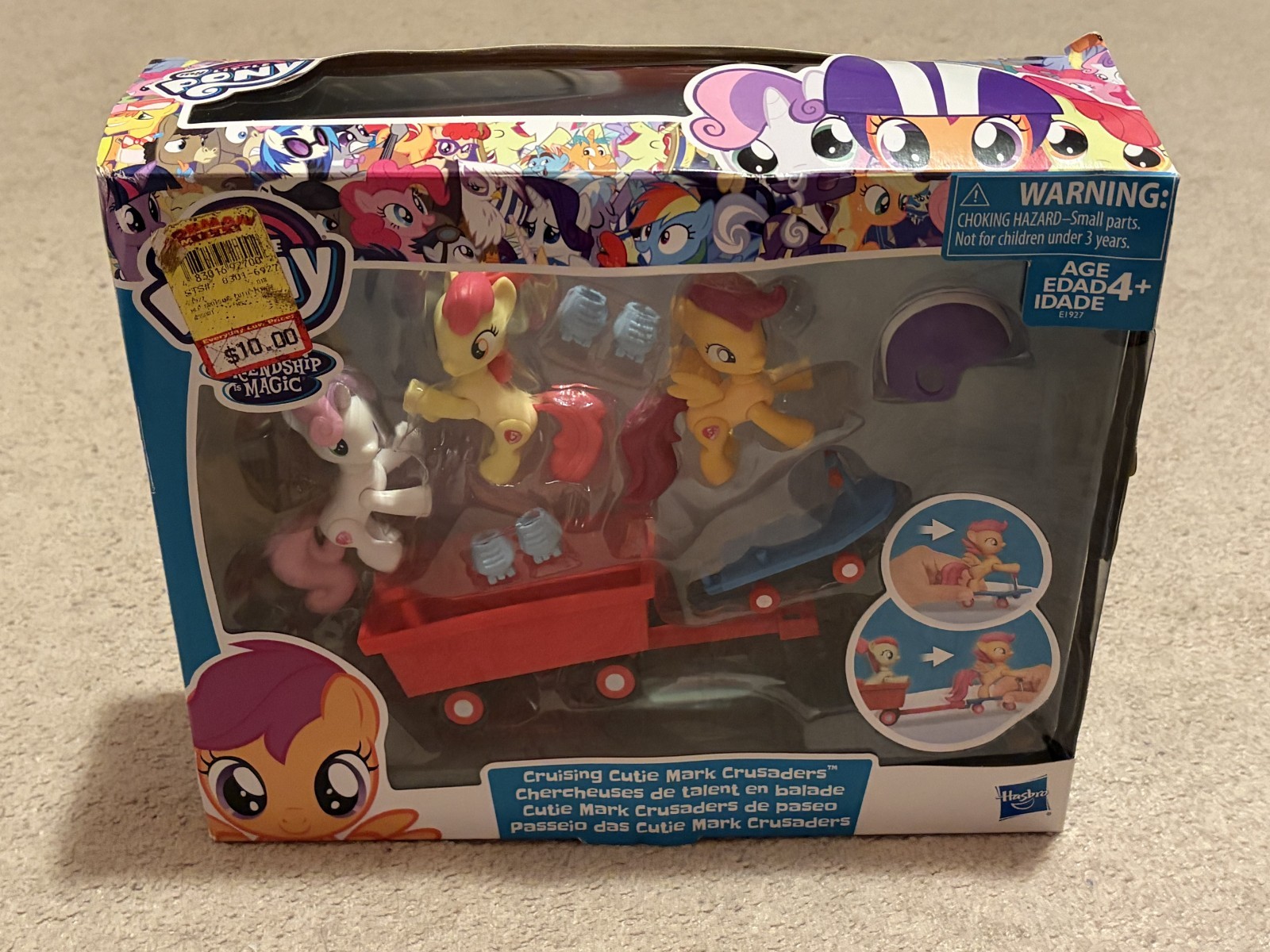 Cruising Cutie Mark Crusaders Brand New Hasbro My Little Pony Rare Toy Figure 4+