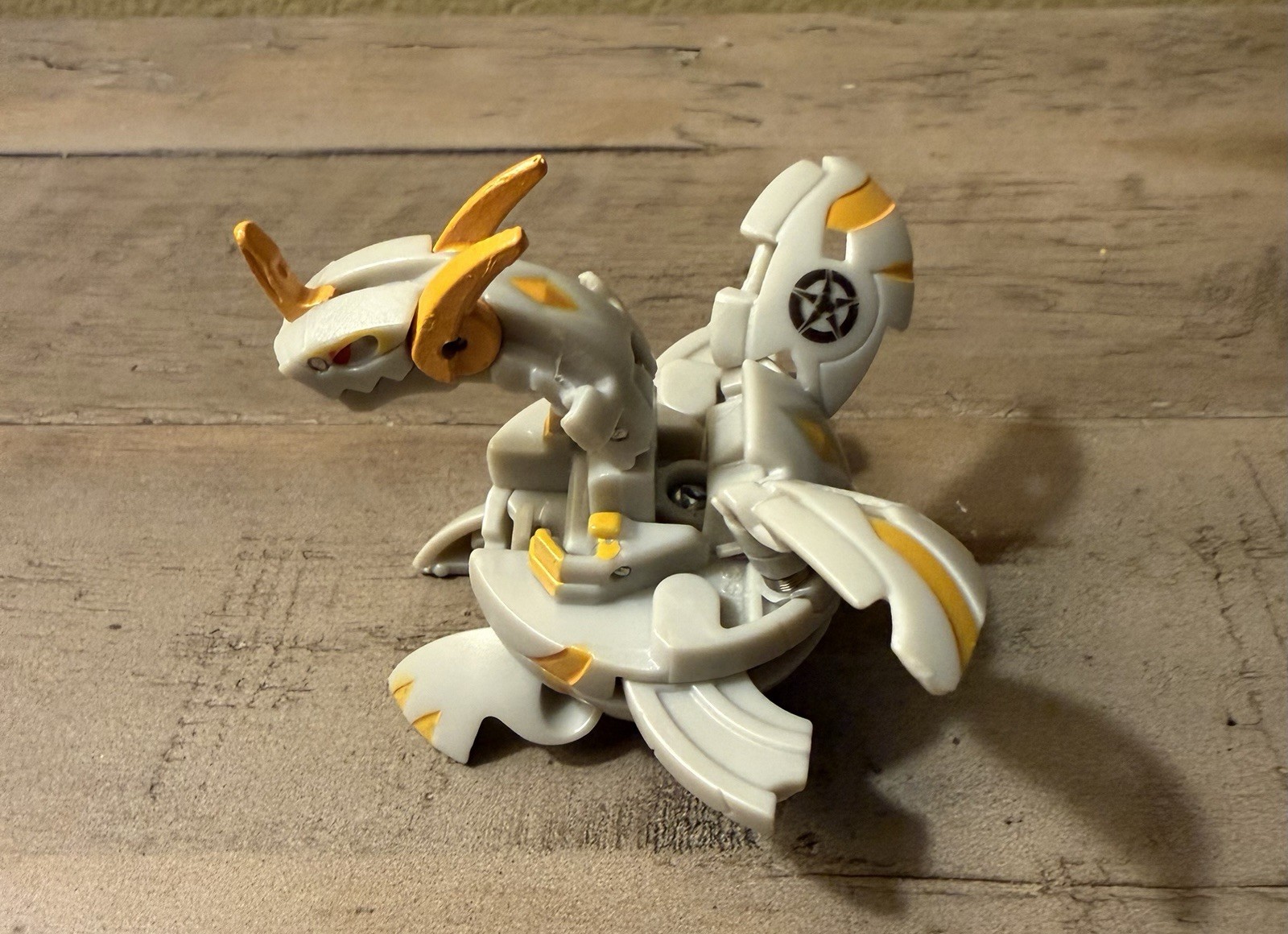 RARE Bakugan Gray Haos Neo Dragonoid BakuLegacy Series 730G (card not included)