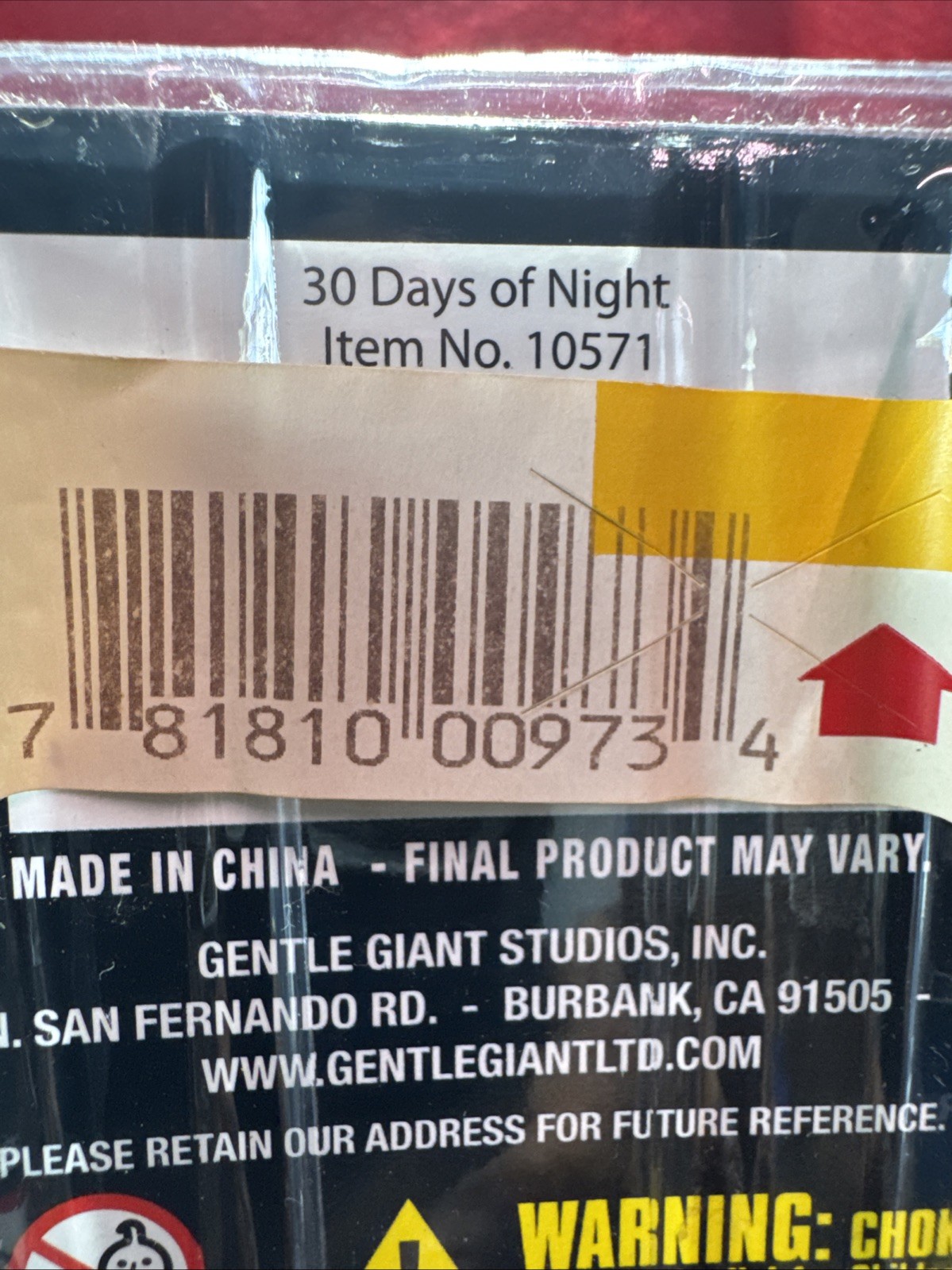 Gentle Giant 2009 Arvin Action Figure 30 Days of Night
