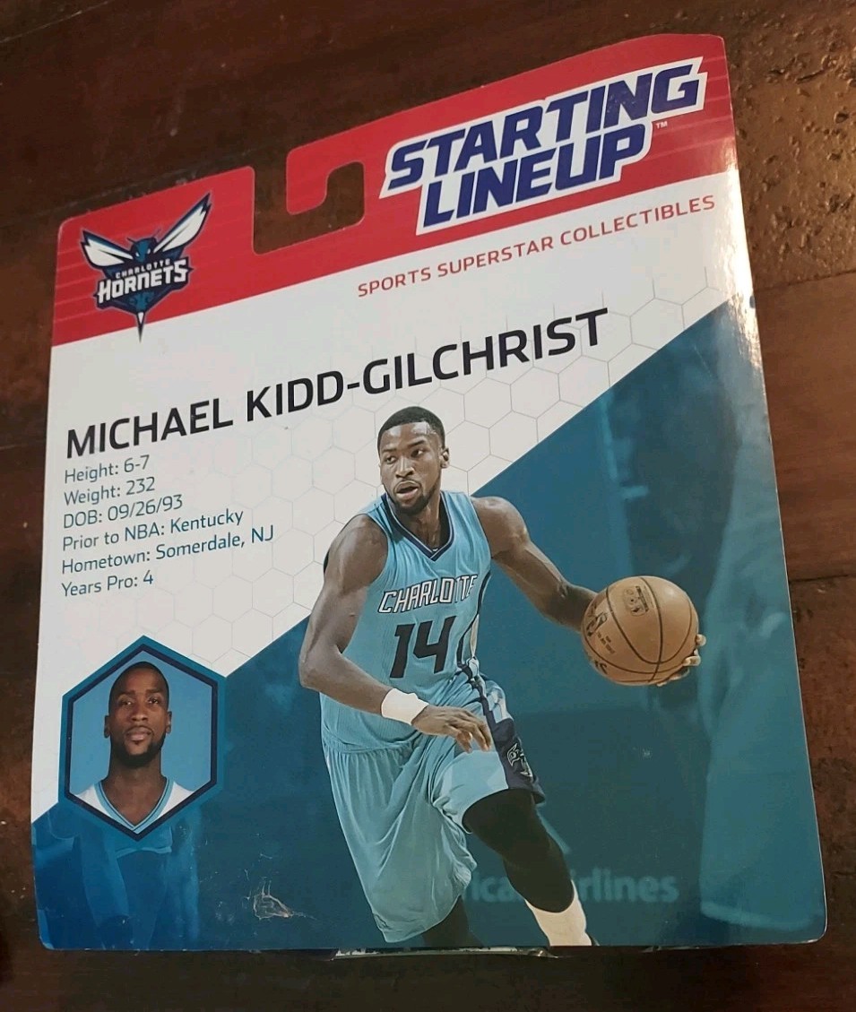 Starting Lineup Sports Superstar Collectibles NBA Hornets Michael Kidd Gilchrist