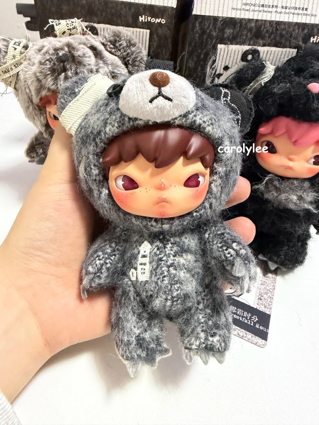Authentic Hirono Road Journal Series Blind Box Plush Doll Gift Toys Hot