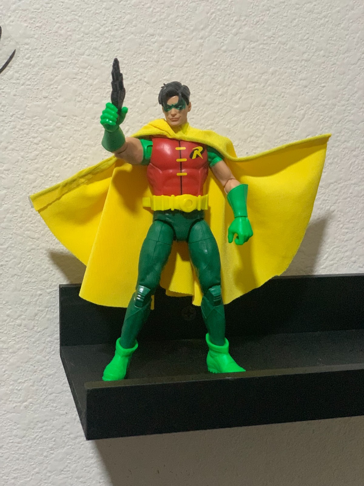 Custom Batman Robin Wired CAPE 1/12 DC Multiverse Mattel DC Premiere NOT FIGURE