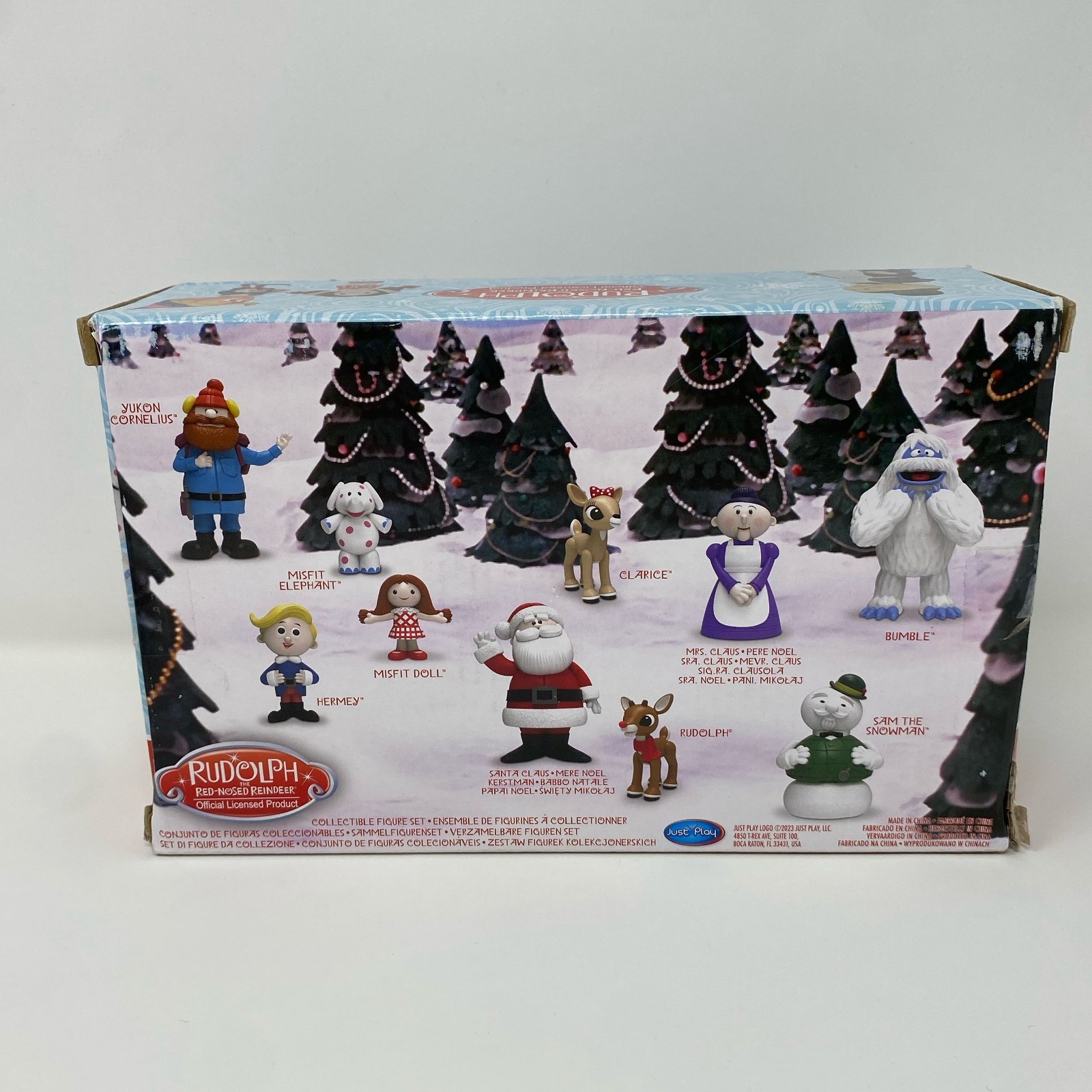 Just Play Rudolph 10-Piece Figure Set, 3.5in Figures – Multicolor