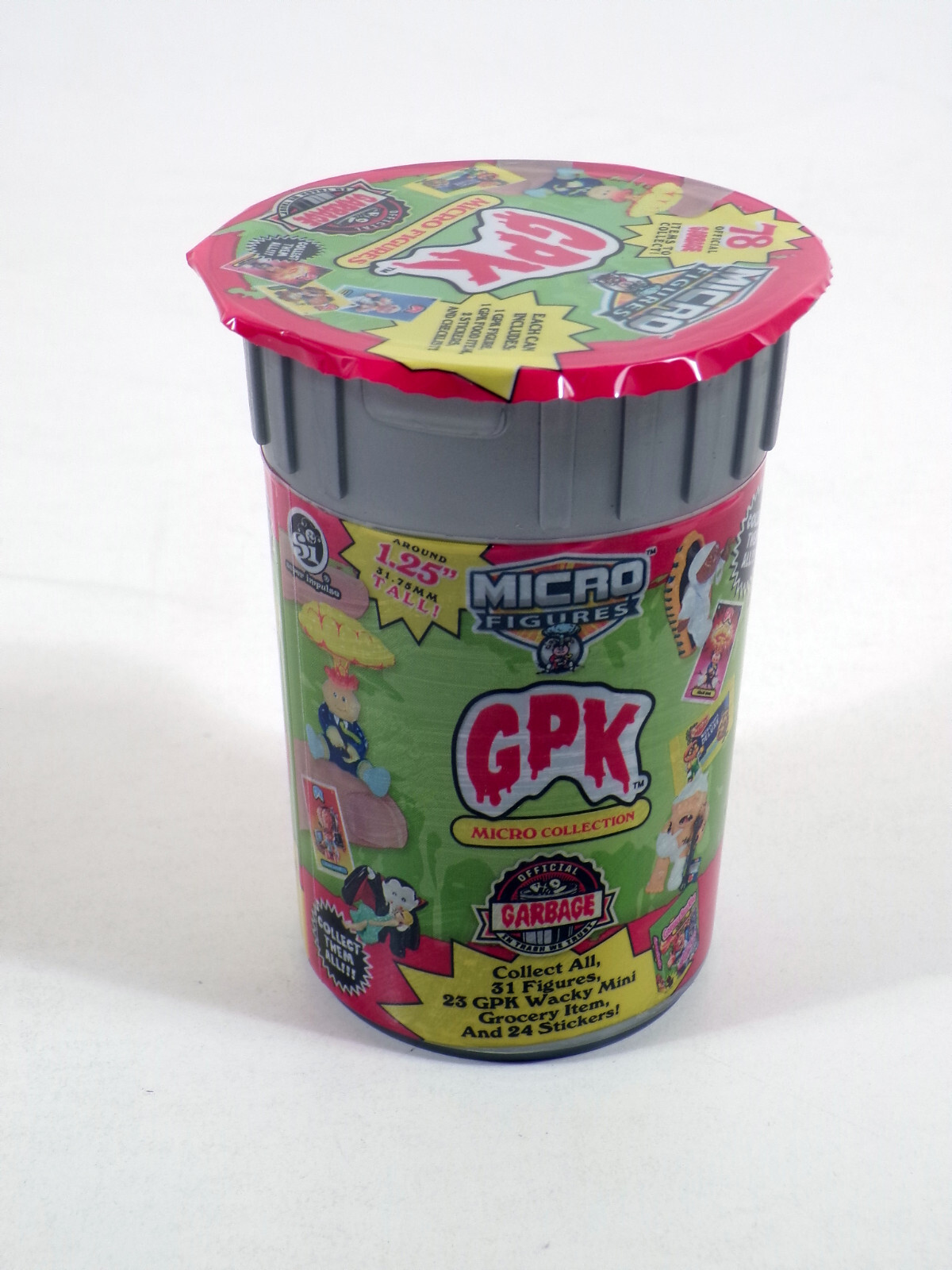 2021 Topps GPK Garbage Pail Kids Micro Figures – Lot Of 6 Sealed Cans – Series 1