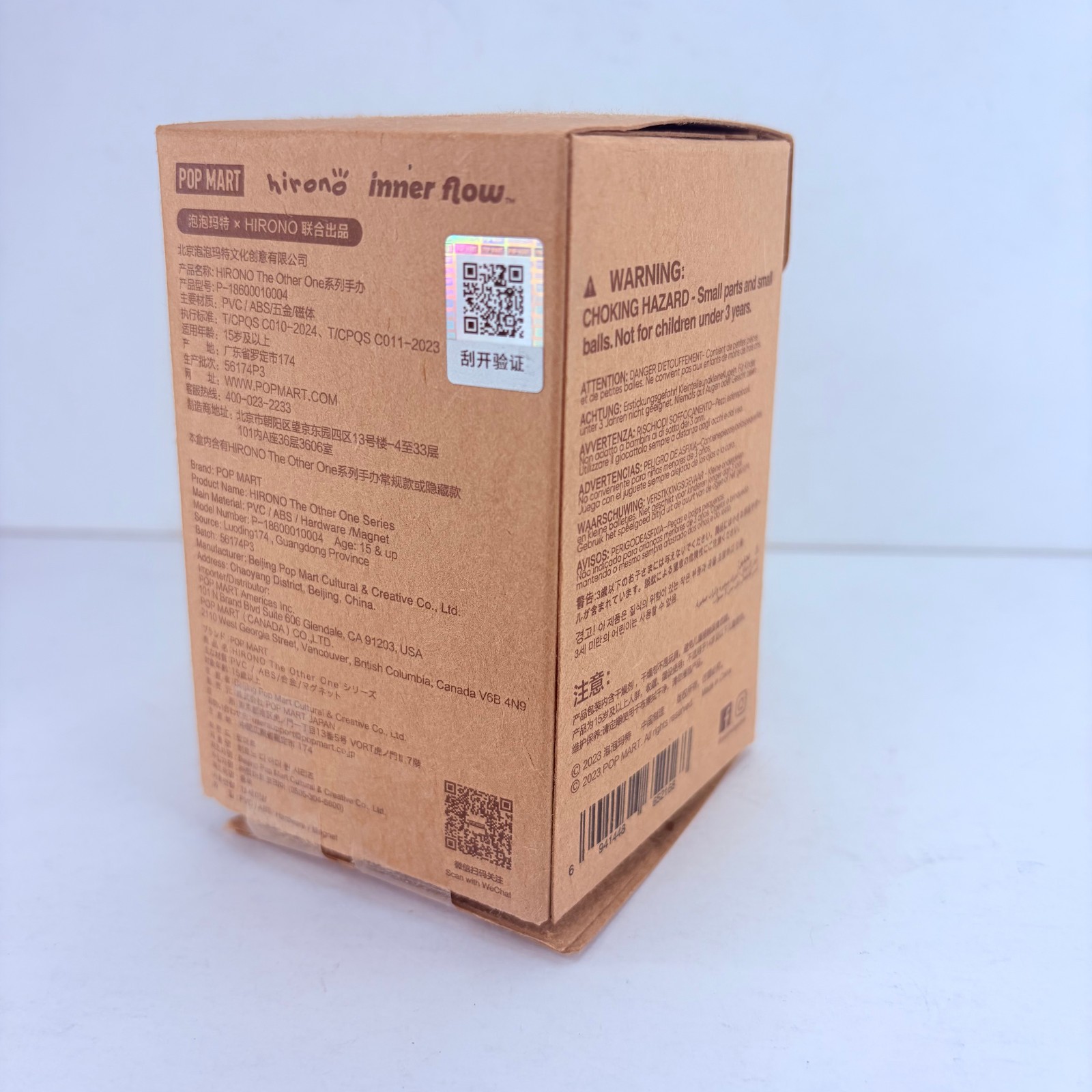 POP MART x Hirono The Other One Series Confirmed Figure Open Box – Raving