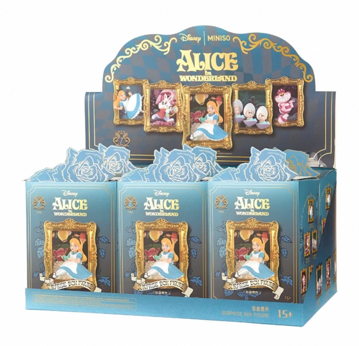 Miniso Disney Alice In Wonderland Series Blind Box Confirmed Figure Art Toy Gift
