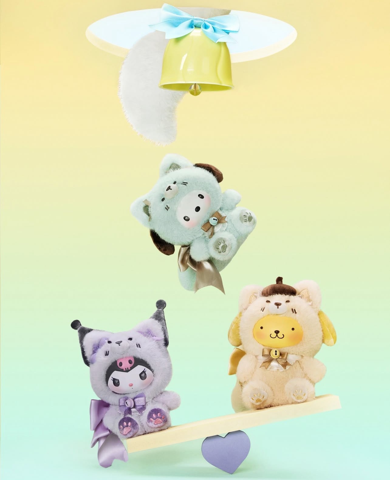 💡 Miniso x Sanrio Characters Fox Island Vinyl Plush One Random Blind Box