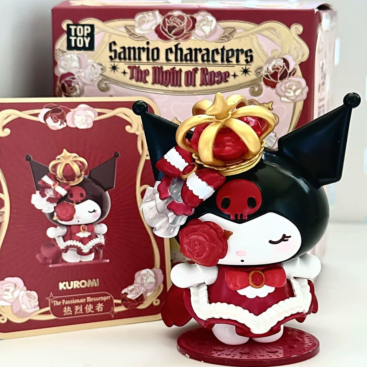 TOPTOY Sanrio Characters The Night of Rose Series Confirmed Blind Box Figure Toy