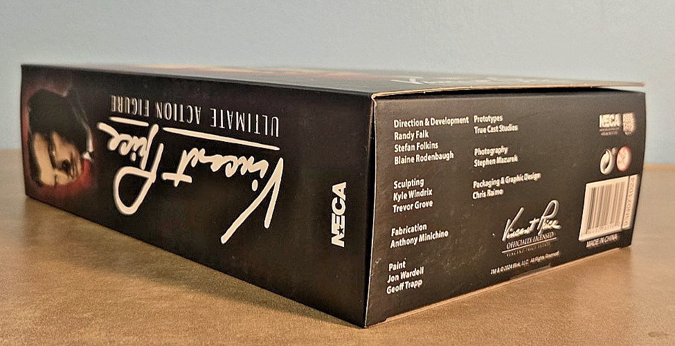 NEW SEALED VINCENT PRICE ACTION FIGURE Neca ultimate Horror movie icon box 2024