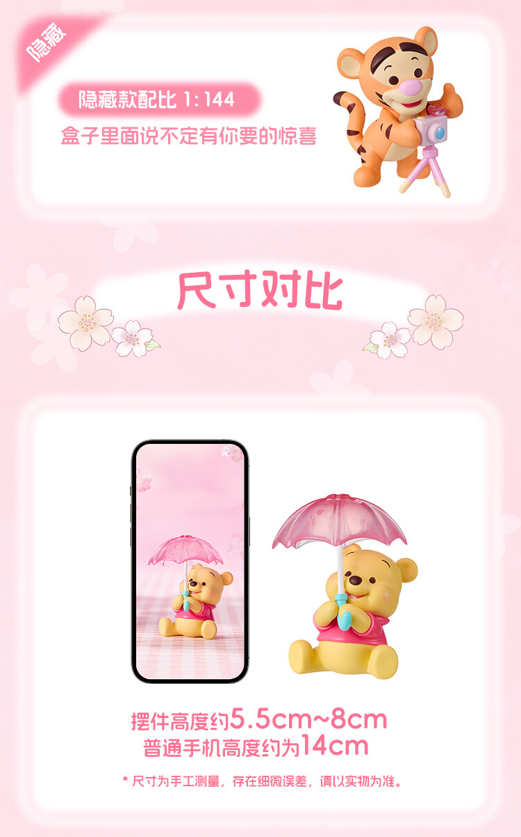 MINISO x Disney Sakura Season Series Blind Box Figure Toy Gift New HOOOOT !!!