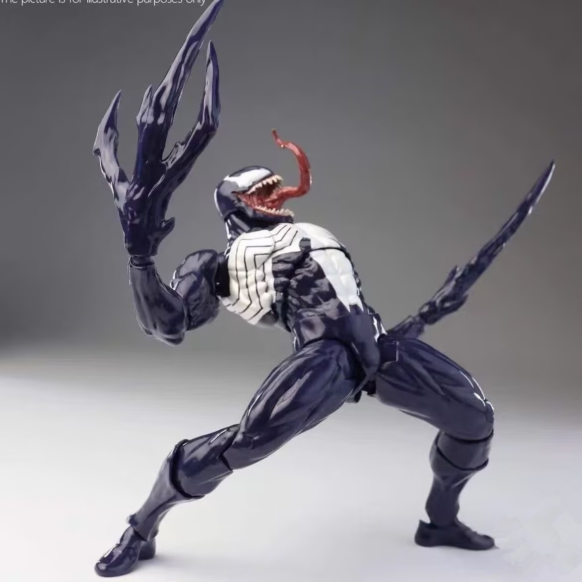 In Stock Mess Toys Venom Lethal Neighbor Spider-Man Symbiote 1/12 Action Figure