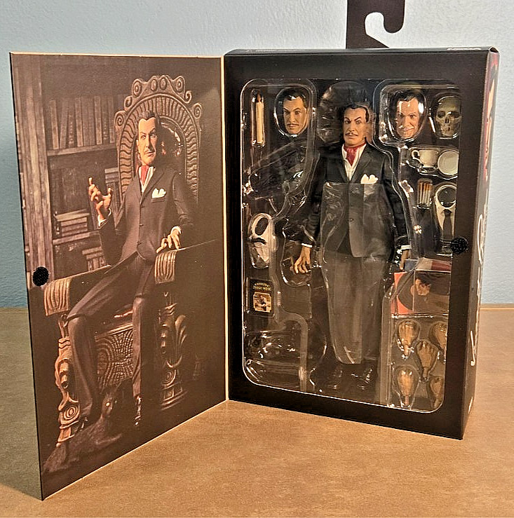 NEW SEALED VINCENT PRICE ACTION FIGURE Neca ultimate Horror movie icon box 2024