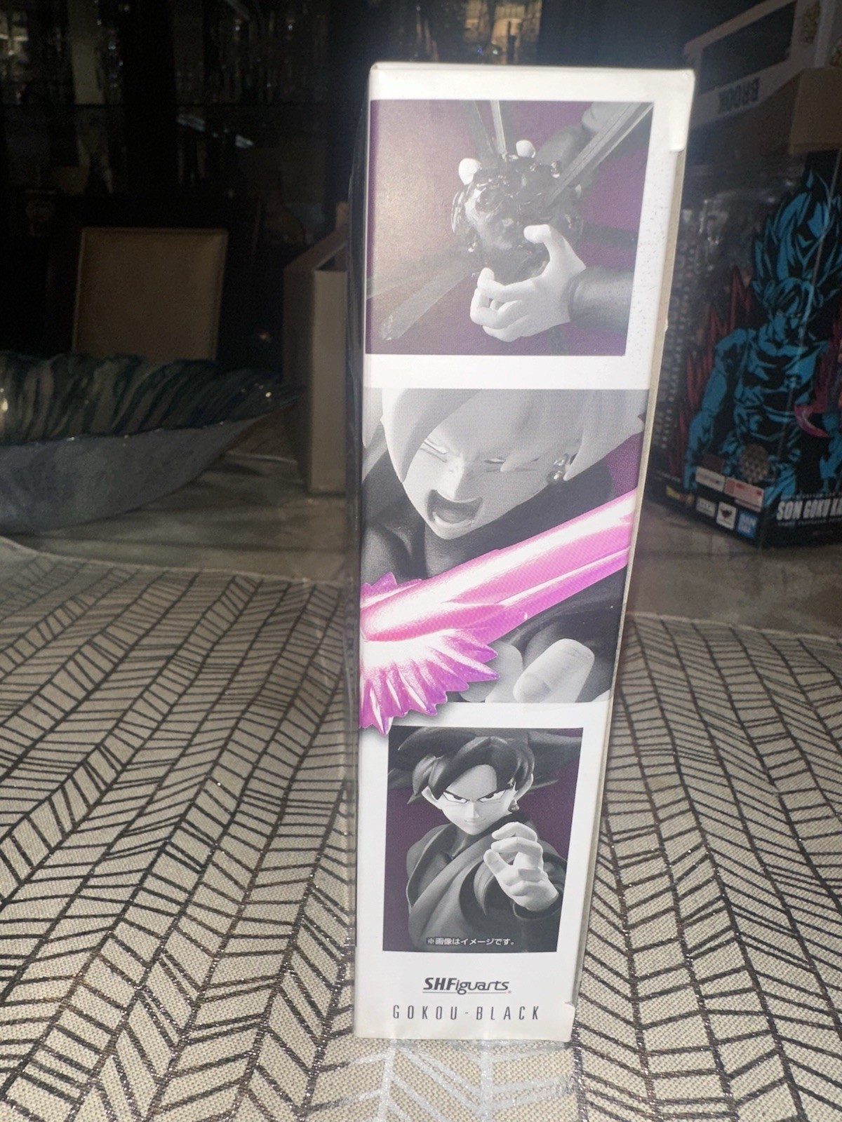SH Figuarts Goku Black Figure Dragon Ball Z Super Saiyan Rose
