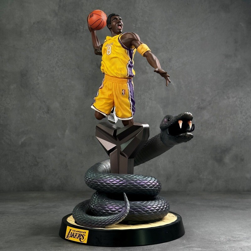 Basketball star NBA GK Kobe Black Mamba Hurricane model ornaments boxed