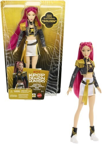 KPop Demon Hunters HUNTR/X: Mira “Golden» Singing Doll PRESALE (SHIPS 7/30/26)