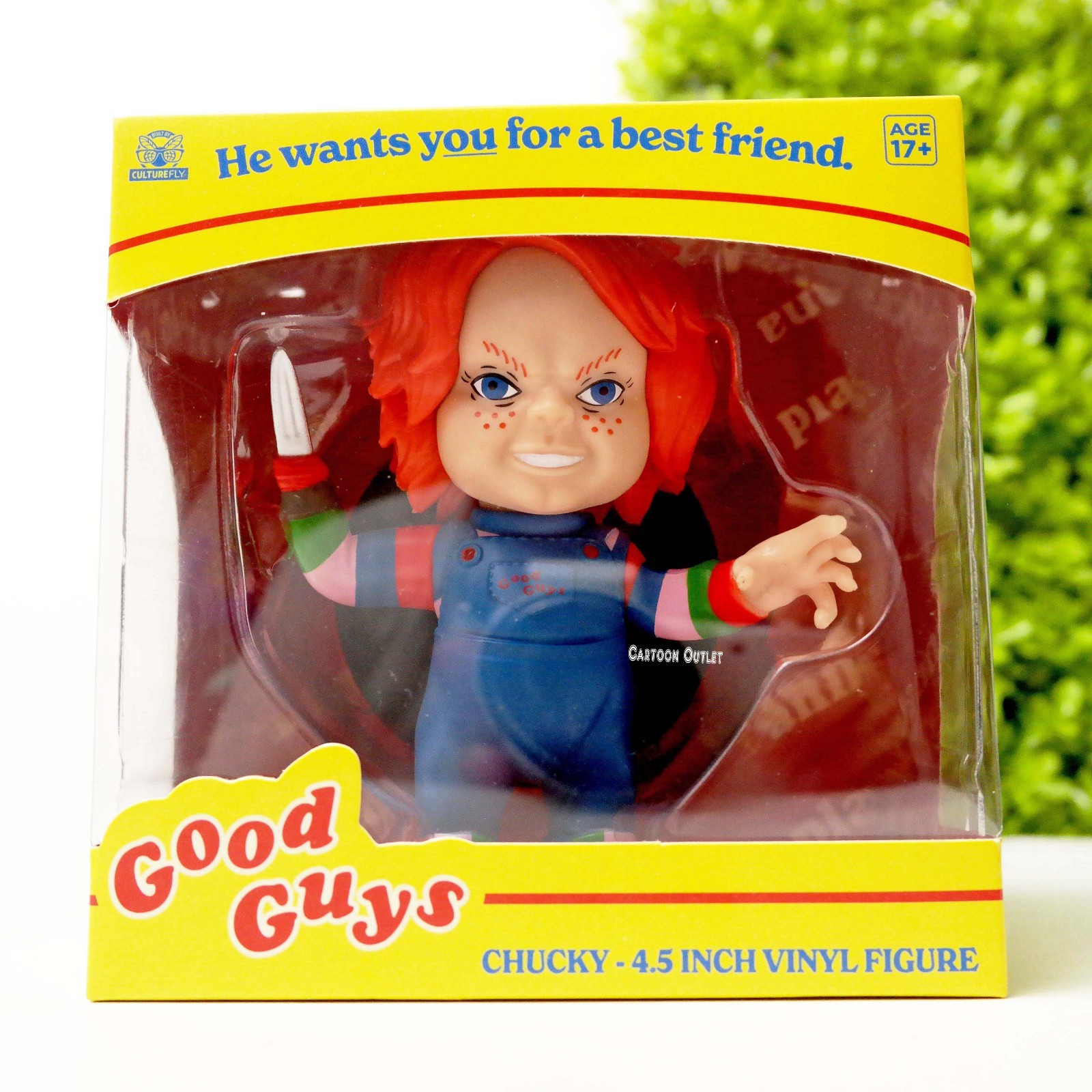 Good Guys Chucky 4.5″ Vinyl Figure Child Plays Horror Collectible Trending