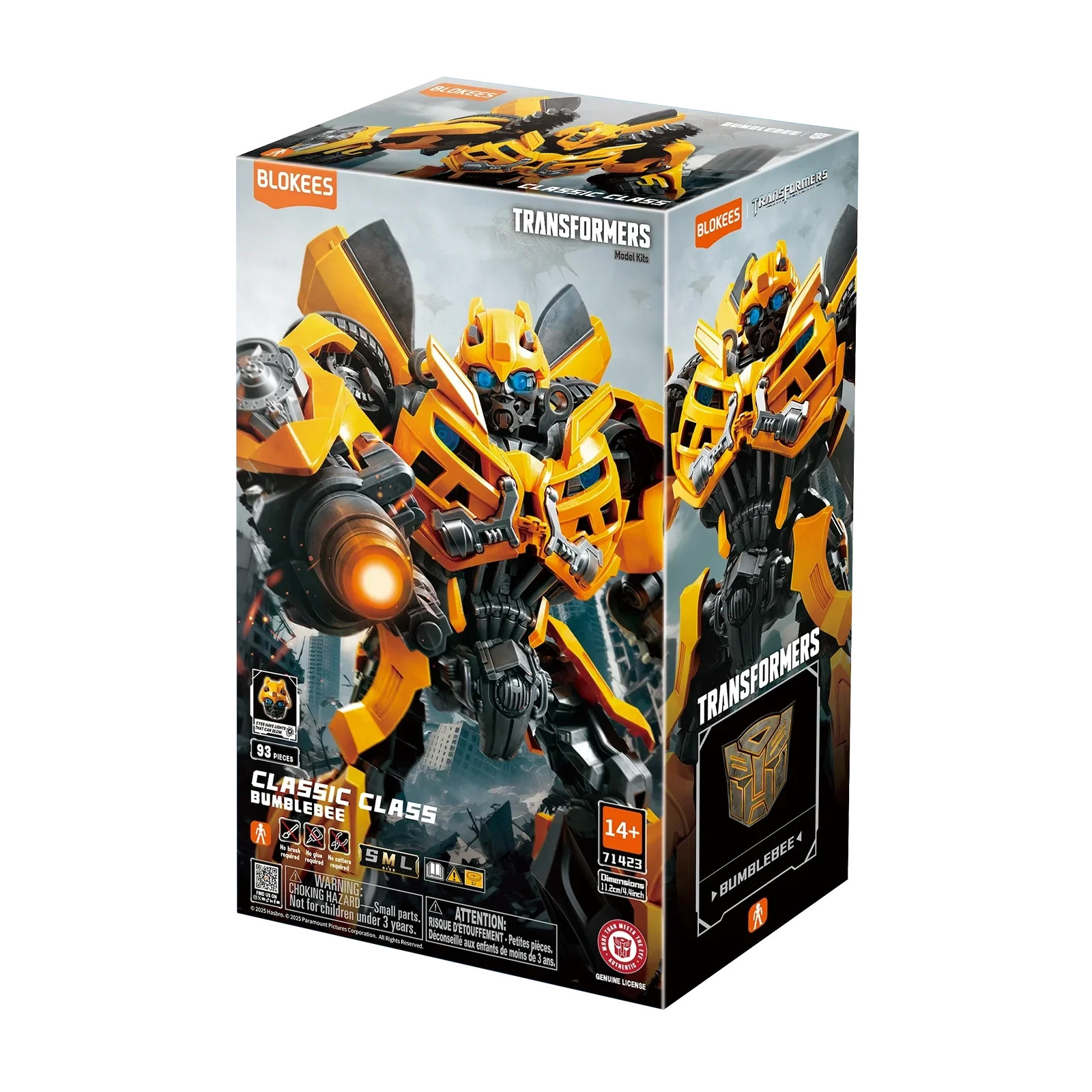 Blokees Classic Class DOTM Transformers Bumblebee Model Kit Action Figure