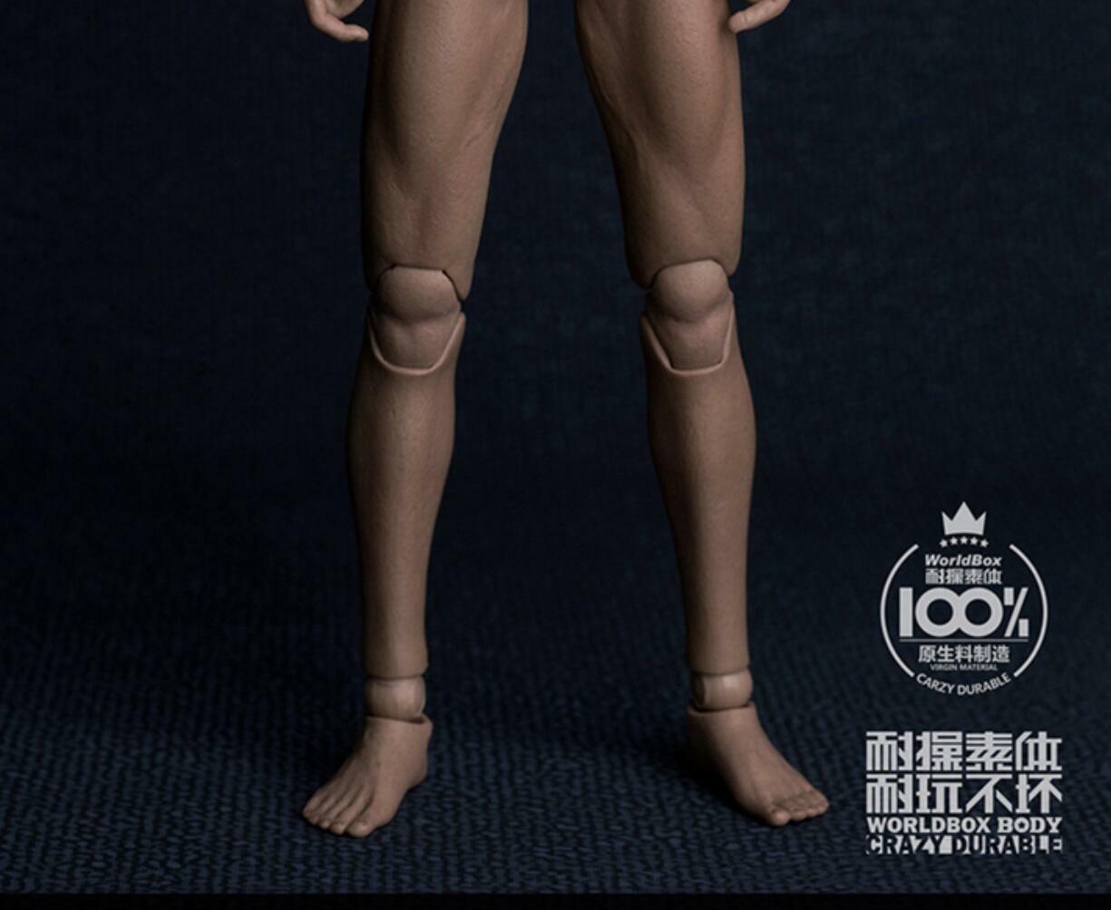 WorldBox AT017 1/6 Muscular No Neck Body Strong Durable 12″ FOR HOT TOYS ❶USA❶