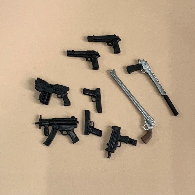 17pcs Munitions Pack Guns Blaster Weapons For 6» or 7″ Action Figure McFarlane