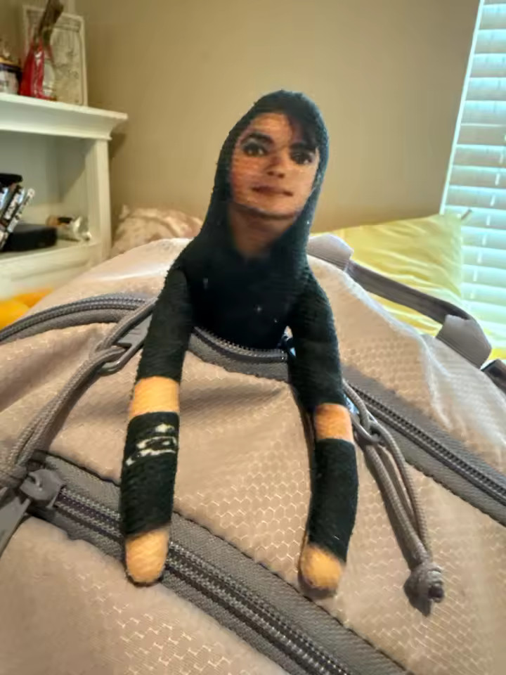 Michael Jackson Plush Doll Cosplay Stuffed Figure Collectible Room Decor Gift