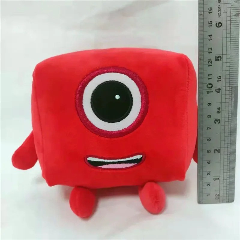 10pcs Toys Kid Cartoon Number Plush Doll Toy Educational Stuffed Movie Tv