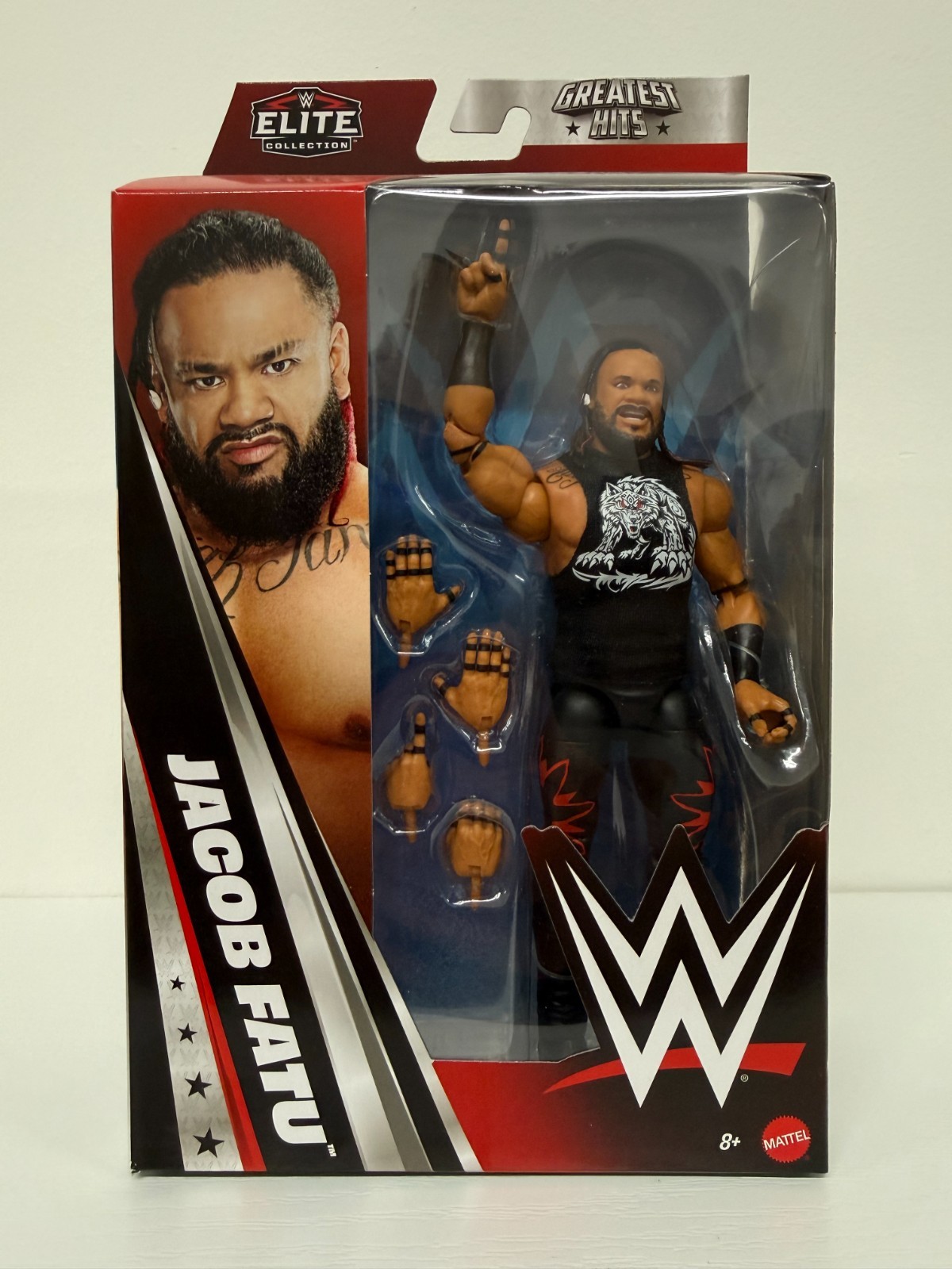 Jacob Fatu WWE Elite Greatest Hits 2025 Mattel Figure – NEW IN BOX!