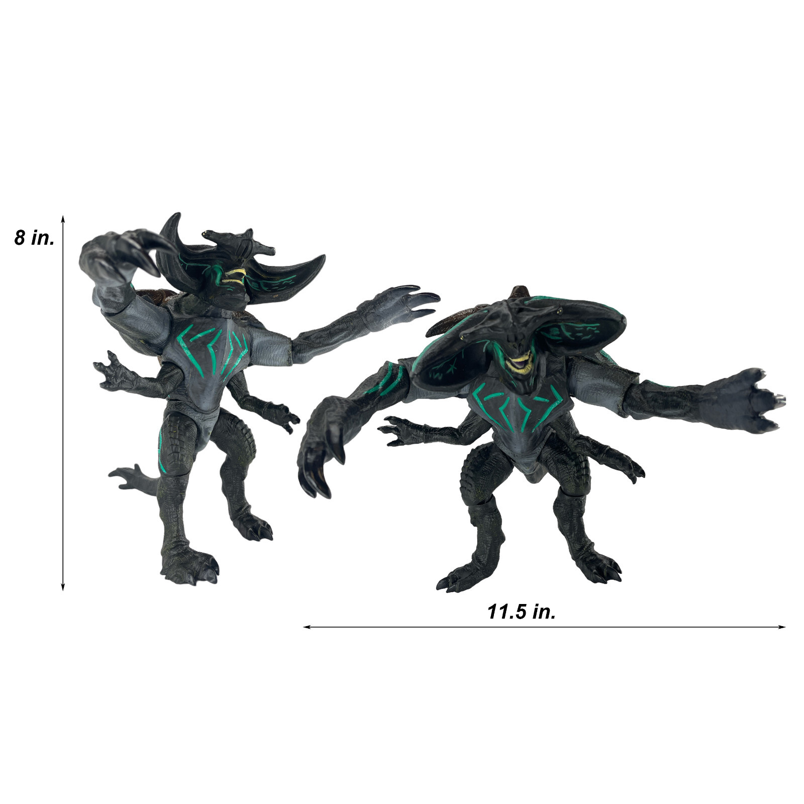 8″ Kaiju Monster Scunner Pacific Rim 2 Action Figure Figurine Toy Gift Bulk Pack
