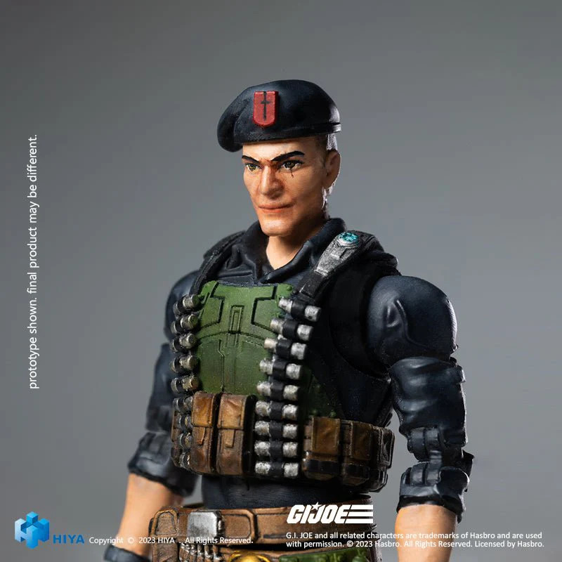 Hiya Exquisite Mini Series G.I. Joe Flint Minty Fresh
