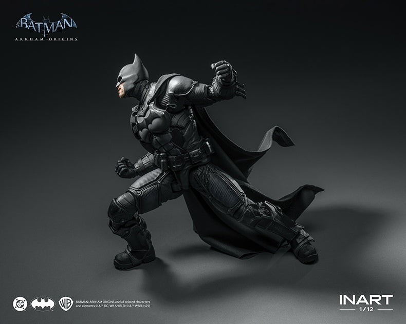 Inart 1/12 Batman Action Figure (Batman: Arkham Origins)