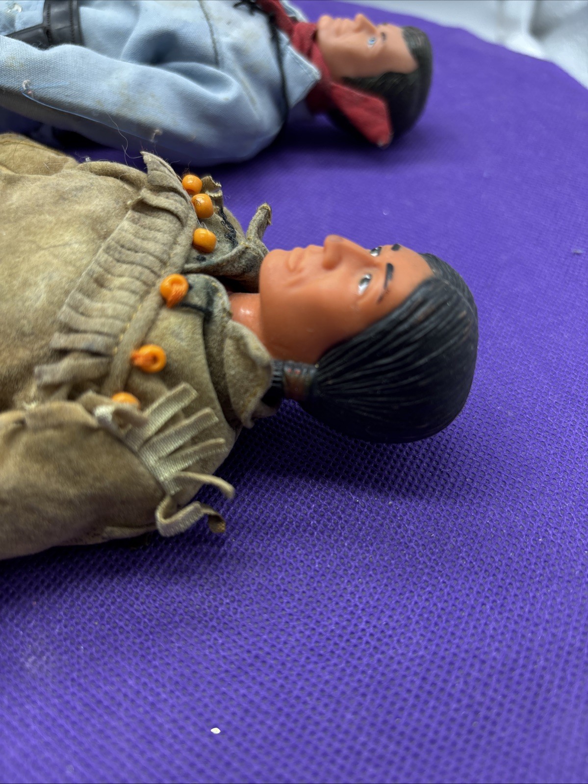 Gabriel Lone Ranger And Tonto Action Figures Parts Referb Movie Prop WBON TV