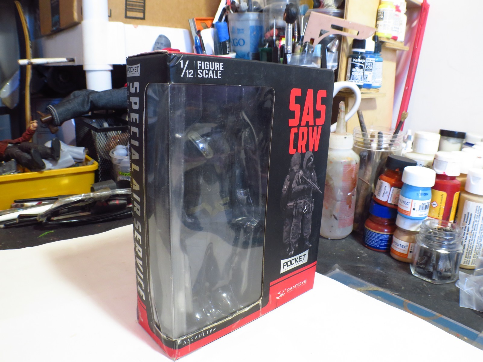 DAMTOYS PES001 SAS CRW Assaulter 1:12 Scale Action Figures (US Seller) Used