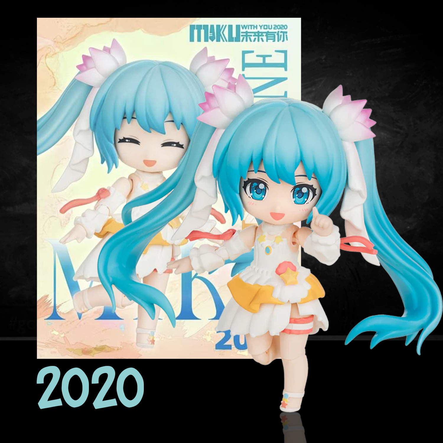 Hatsune Miku DaaLaMode Series U-PICK Miku With You Blokees Model Kit