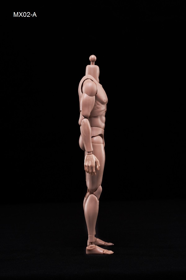 MX02-A 1/6 Scale Europe Skin Male Figure Body Model Toy Fit For Head with Neck