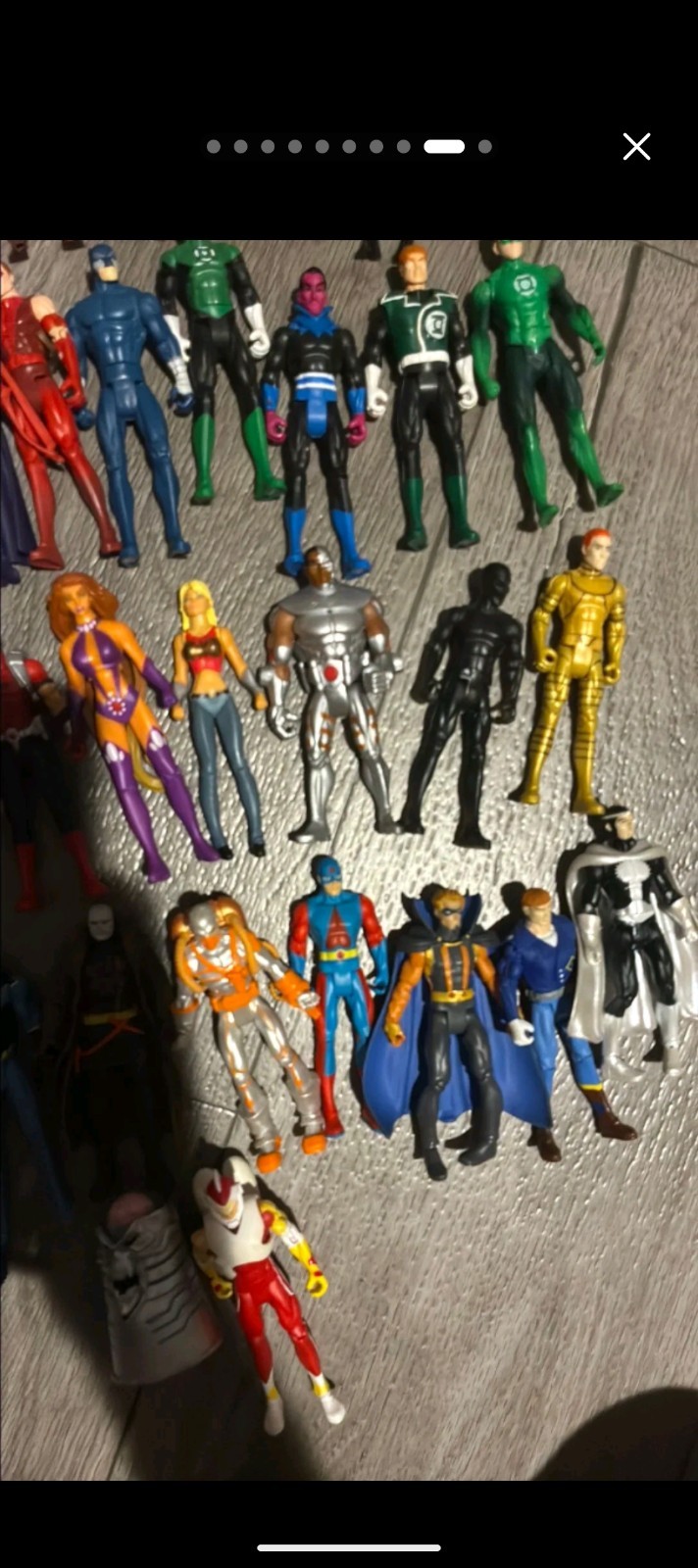 DC Infinite Heroes Crisis Action Figure lot 62 figures