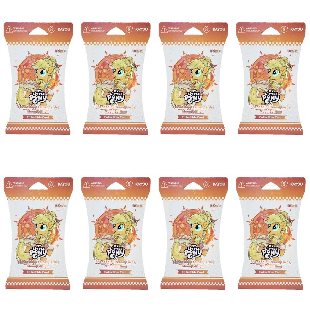 My Little Pony Friendship Eternal Cards Moon Edition – Lot of 8 Card Packs