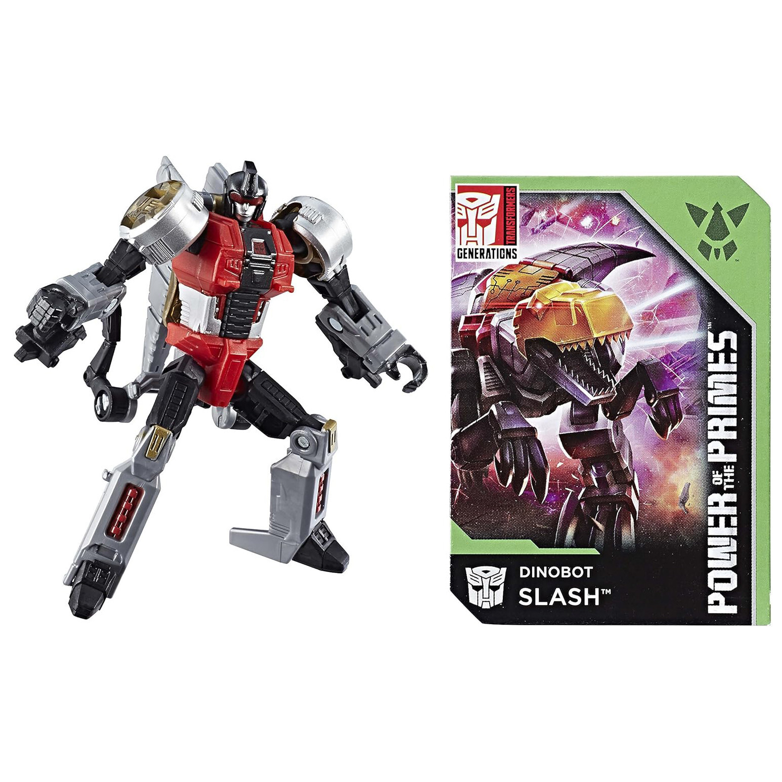 Transformers Generations Power of the Primes Autobot Dinobot Slash Figure Toy