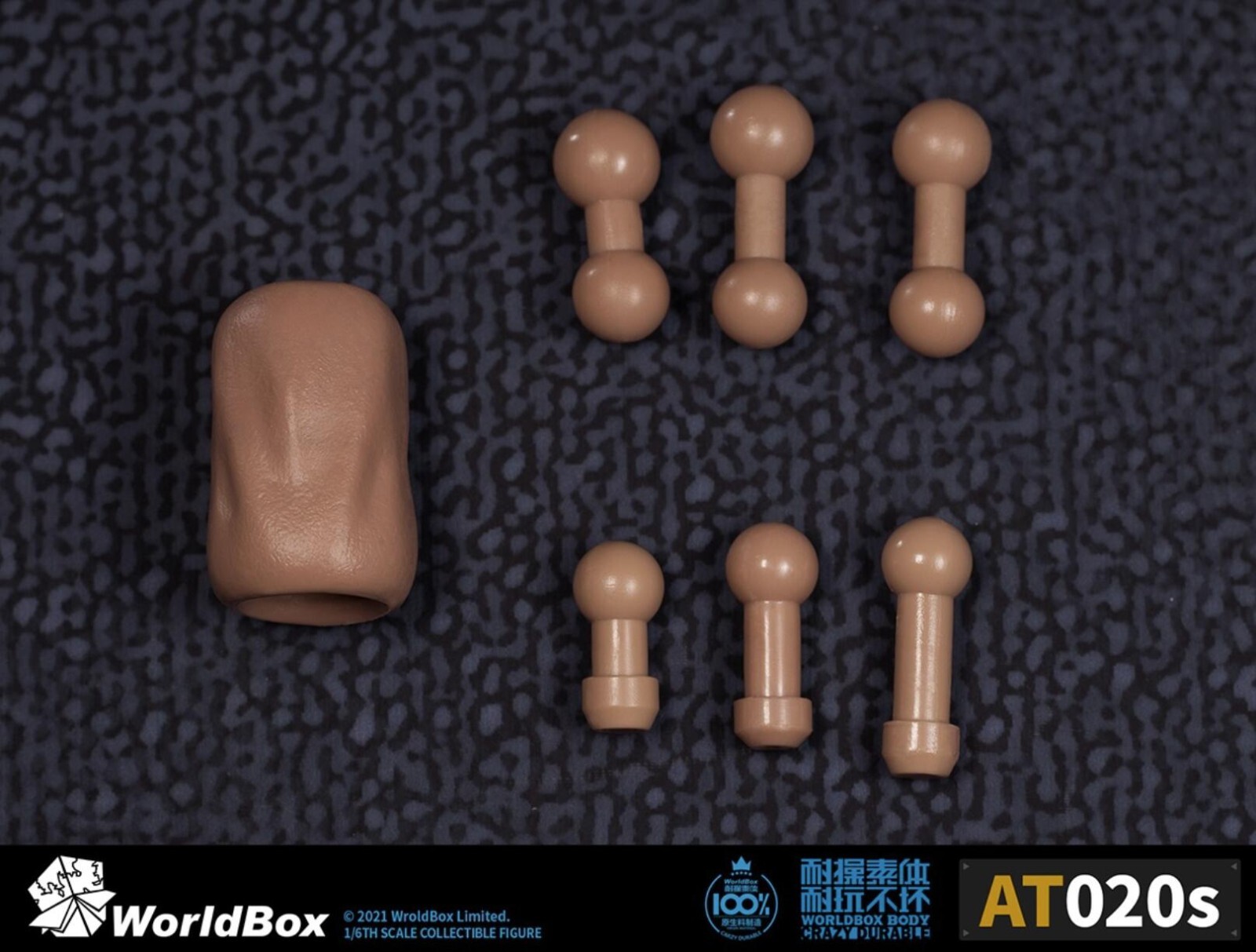 WorldBox 1/6 seamless forearm arm set AT020 S C for AT011 AT025 AT020 Body ❶USA❶