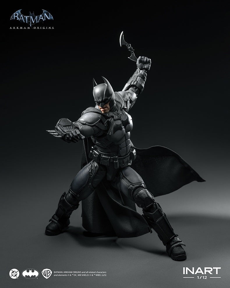 Inart 1/12 Batman Action Figure (Batman: Arkham Origins)