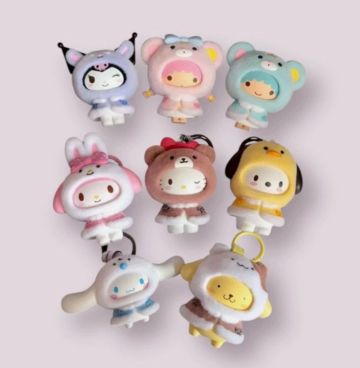 Miniso x Sanrio Mini Cape Face Changing Pendant – Card confirmed, bag sealed