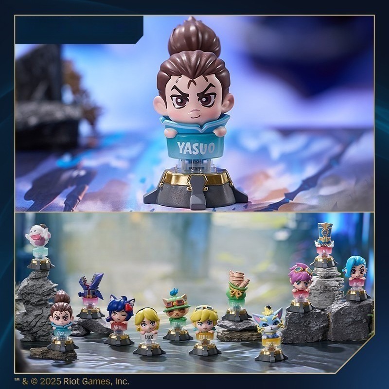 Miniso LOL League of Legends Series Keycaps Figure Collectible Model