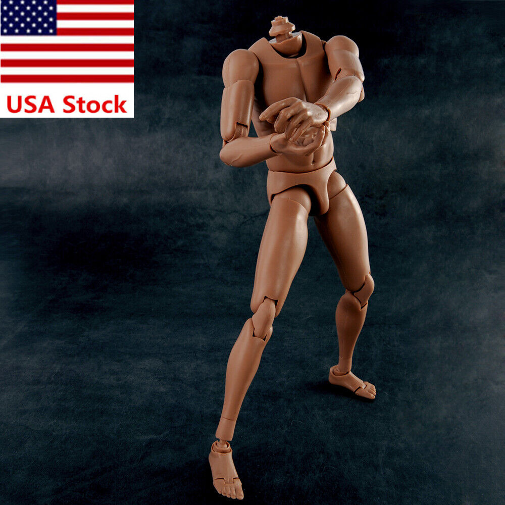 MX02-A 1/6 Europe Skin Male Body Super Flexible Soldier 12»Action Figure Doll